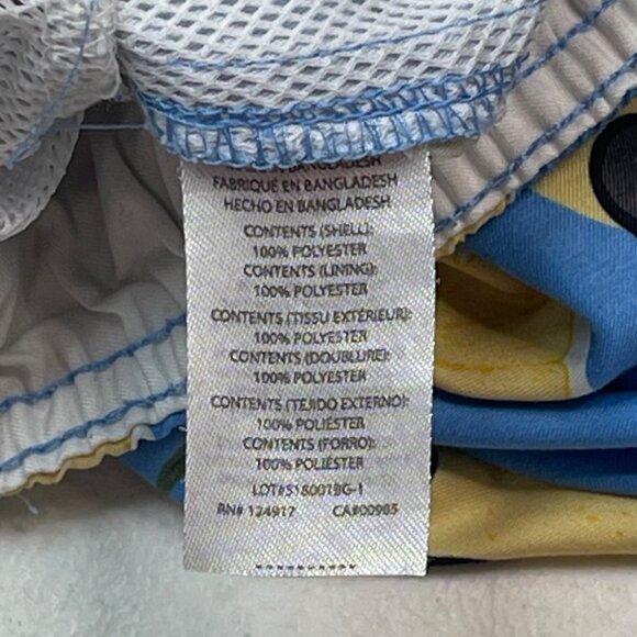 Charleston Threads XXL Lemonheads Swim Trunks Lined Lemon Elastic Draw String - Picture 13 of 16